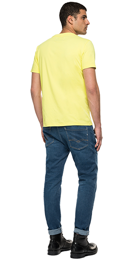 オーガニックコットン Tシャツ REPLAY FOR HUSQVARNA 詳細画像